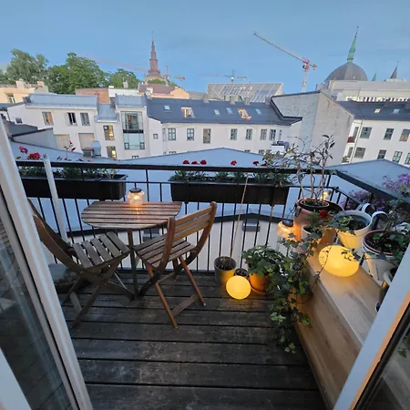 Apartman Feel At In Balcony And Views Oslo